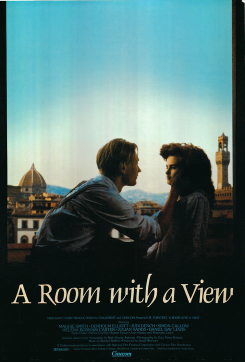 a room with a view 1985 international one sheet poster rolled